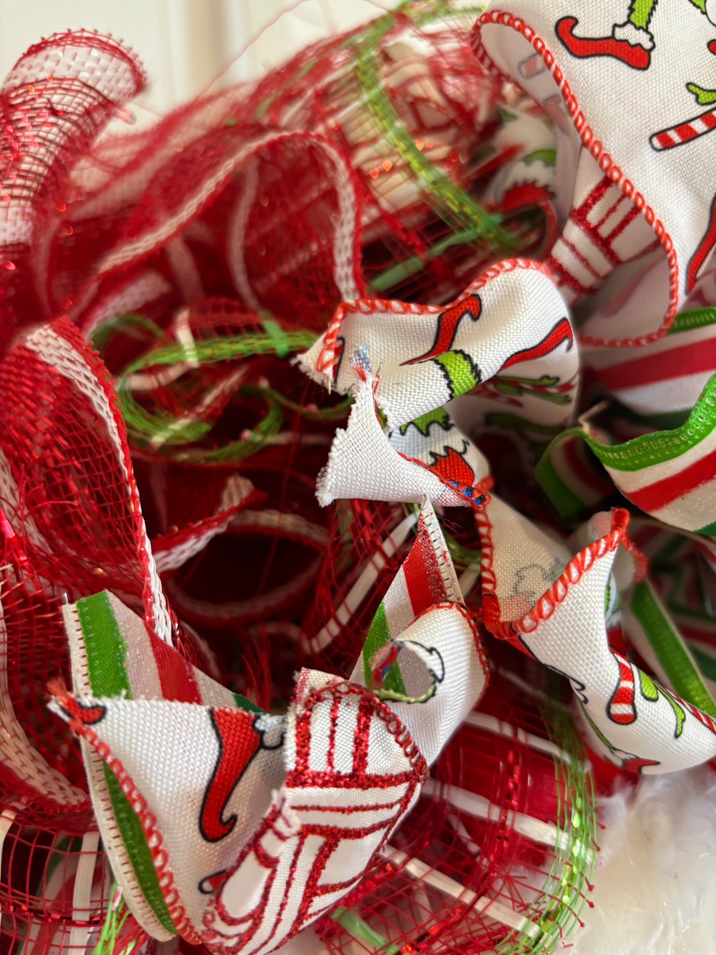 Grinch Christmas Wreath