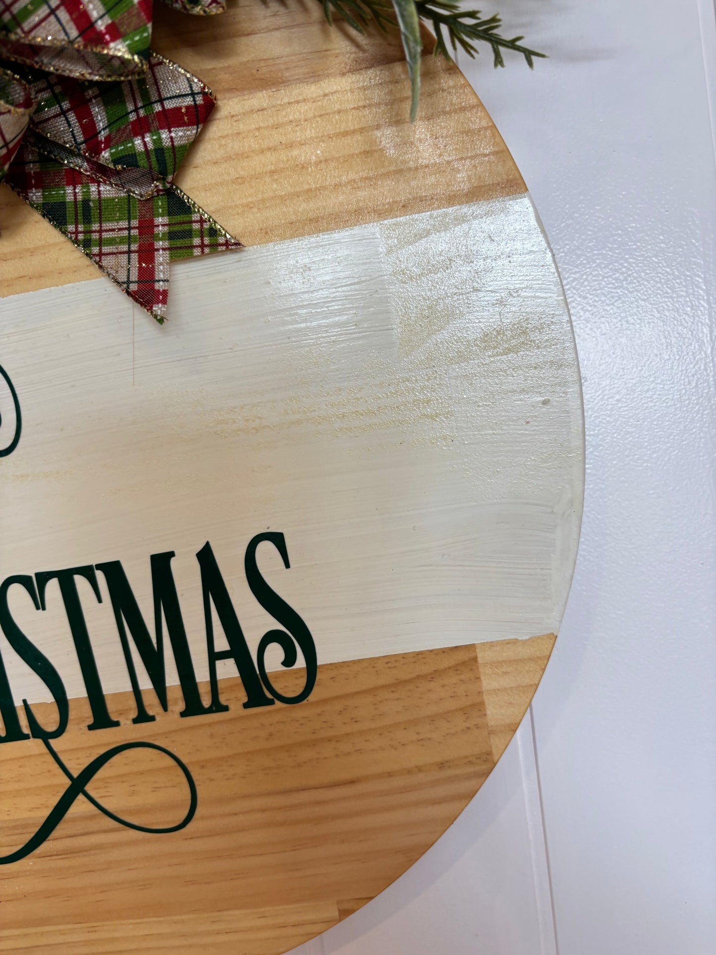 Merry Christmas Wood Sign