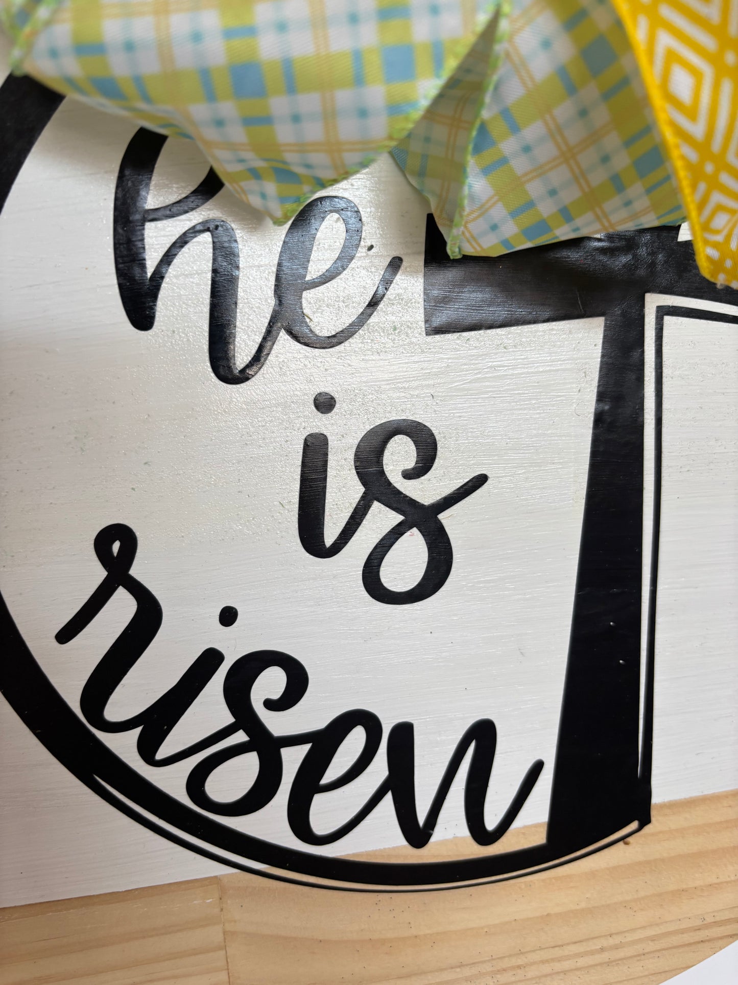 He is risen-yellow