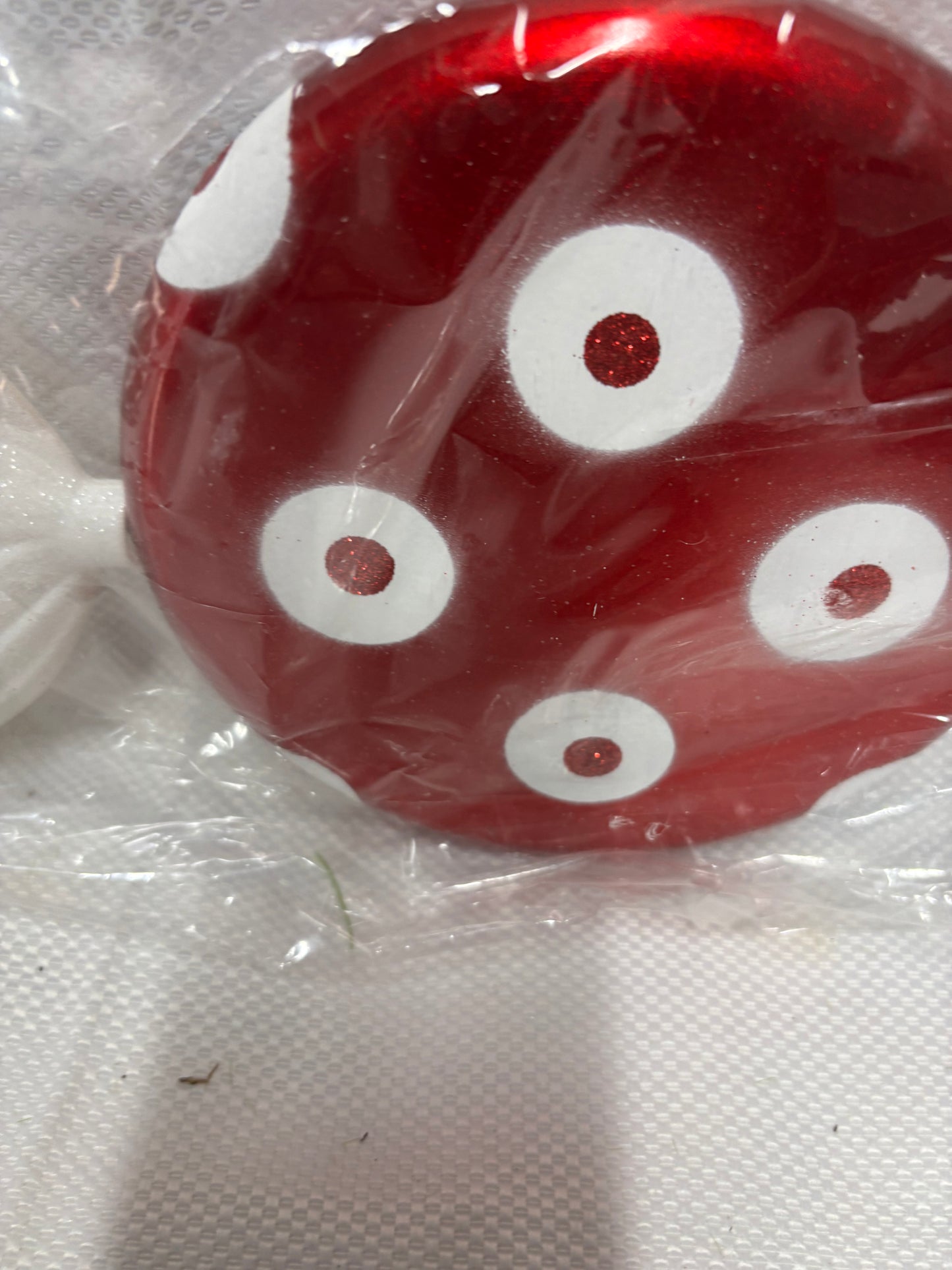 Large dotty candy